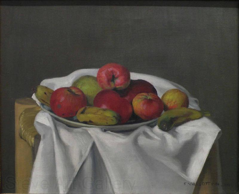 Felix  Vallotton Nature morte aux pommes Spain oil painting art